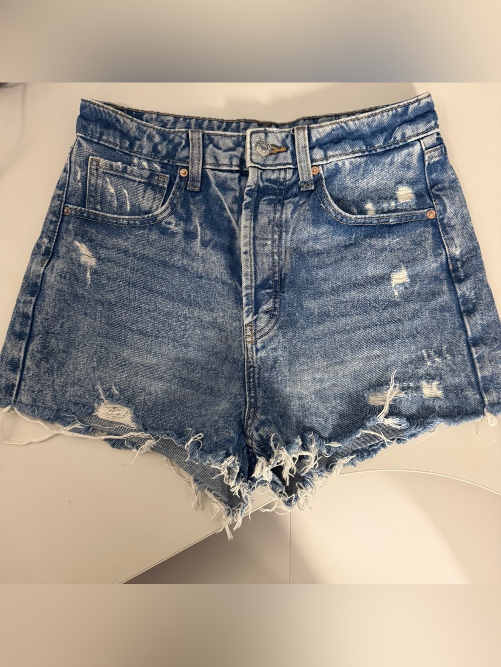 Wild Fable High Rise denim shorts size 6